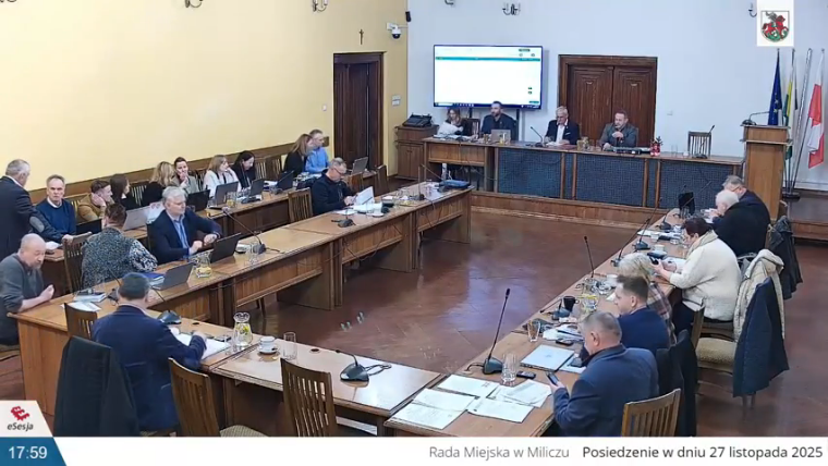 Kolejna kontrowersyjna sesja Rady Miejskiej Milicza